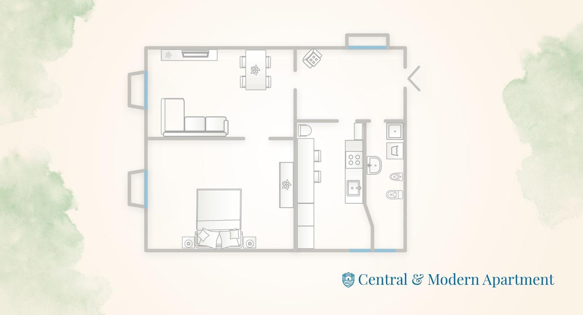 Central & Modern Apartment By Rent All 科莫 外观 照片